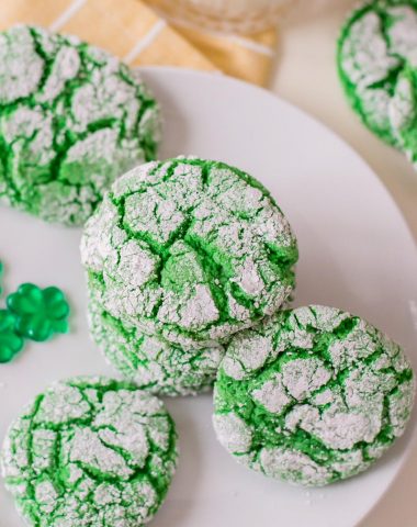 Green Crinkle Cookies