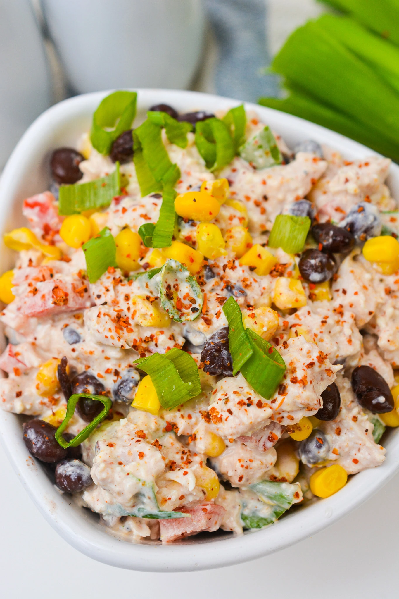 Mexican Street Corn Chicken Salad Recipe
