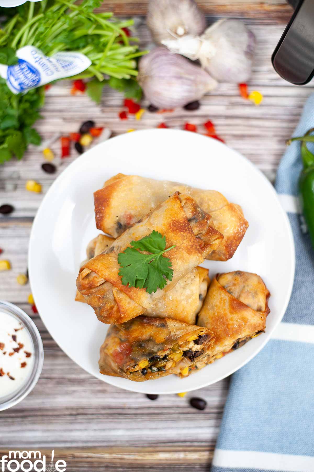 Chilis Southwest Egg Rolls Air Fryer Recipe Copycat Mom Foodie