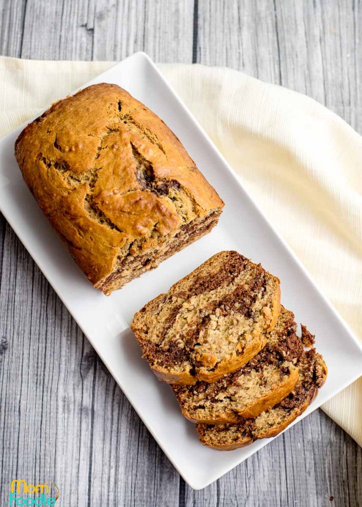 chocolate swirl banana bread