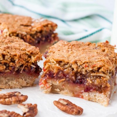 raspberry Coconut Bars