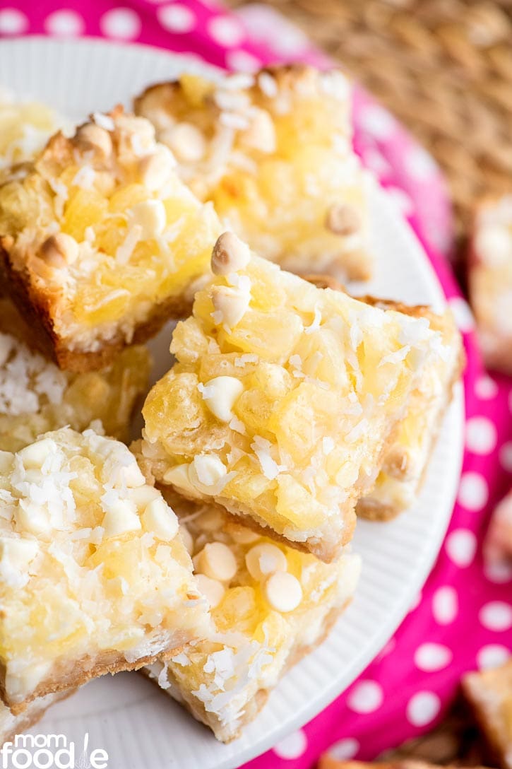 Hawaiian Magic Cookie Bars
