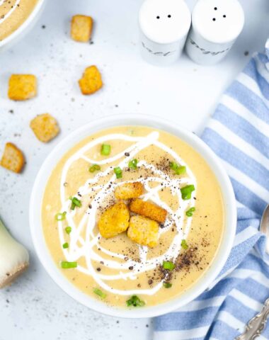 Potato Leek soup Instant Pot