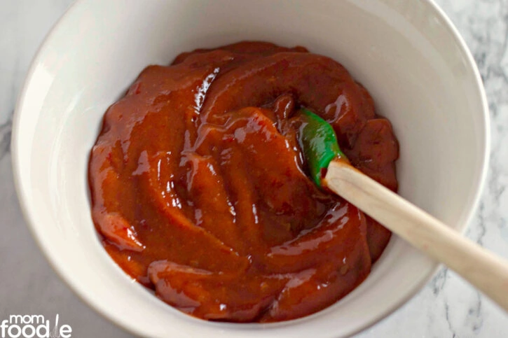 hot ketchup in bowl