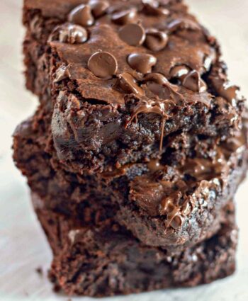 chocolate chip brownies