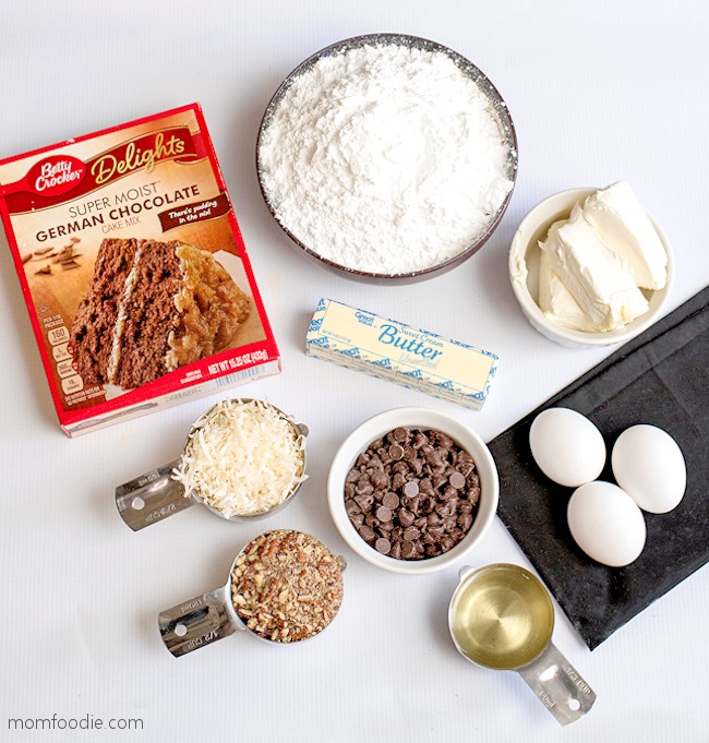 Earthquake cake ingredients