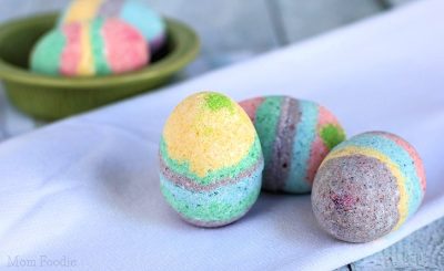 Homemade Easter Egg Bath Bombs - Mom Foodie
