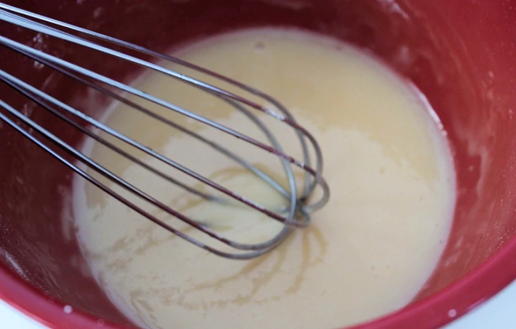 Easy Apple Cider Glazed Donuts - glaze