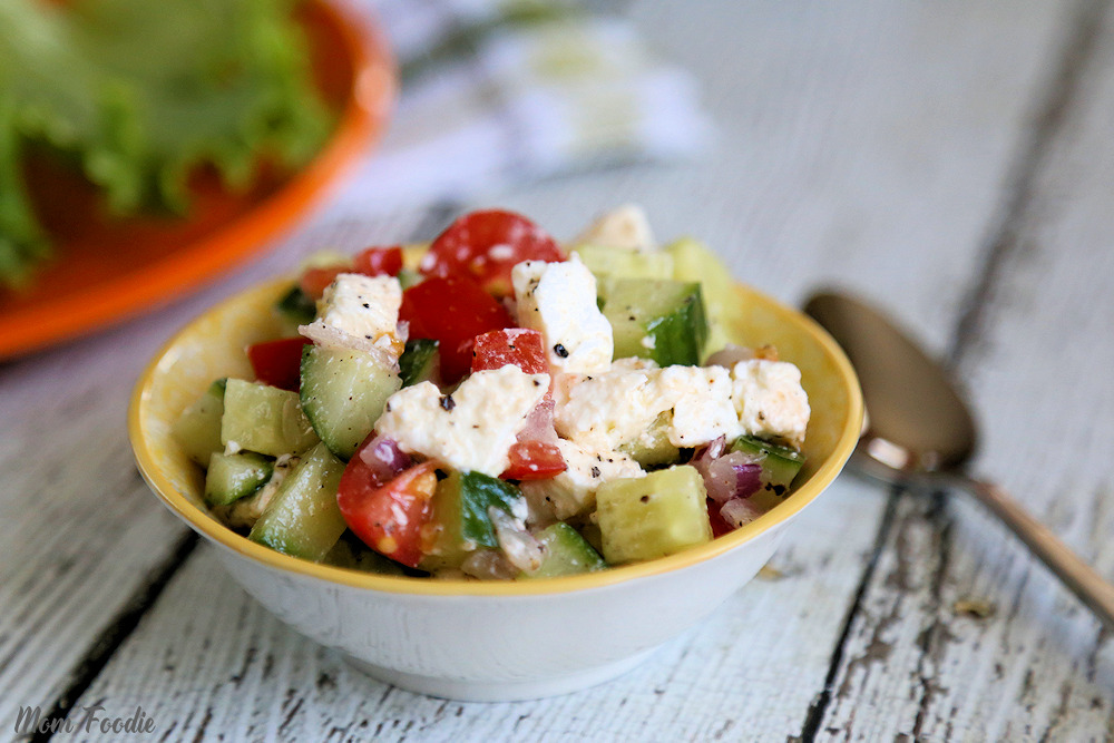 Cucumber Tomato Feta Salad 