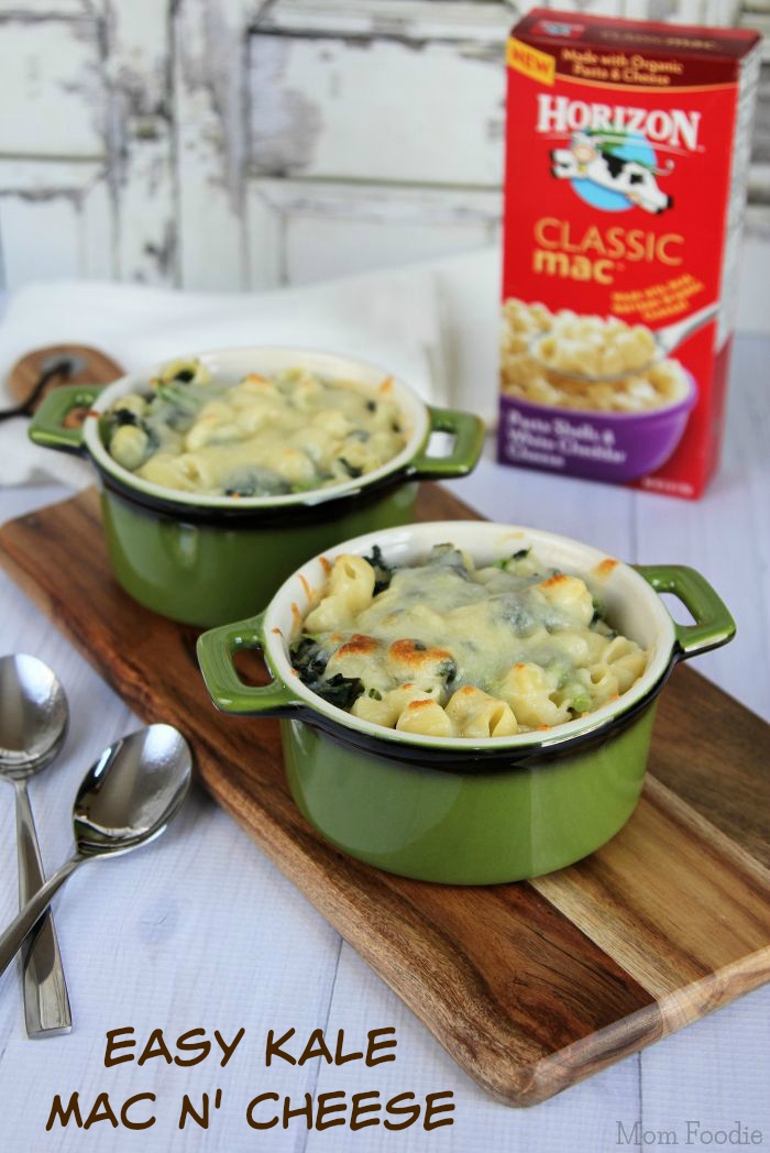 Easy Kale Macaroni & Cheese