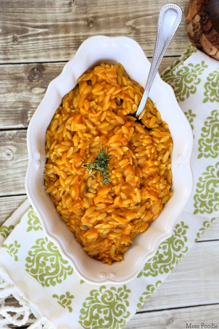 Easy Pumpkin Orzo Recipe