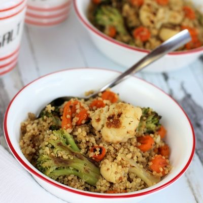 Easy Roasted Vegetable Quinoa