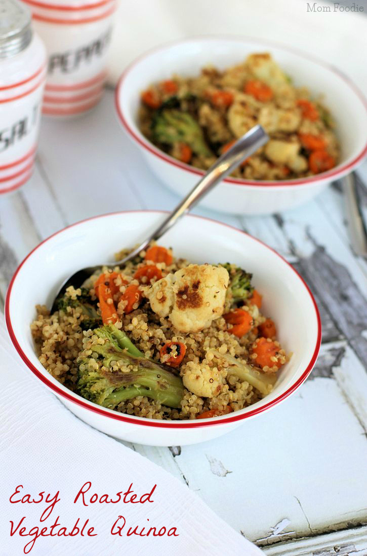 Easy Roasted Vegetable Quinoa Recipe