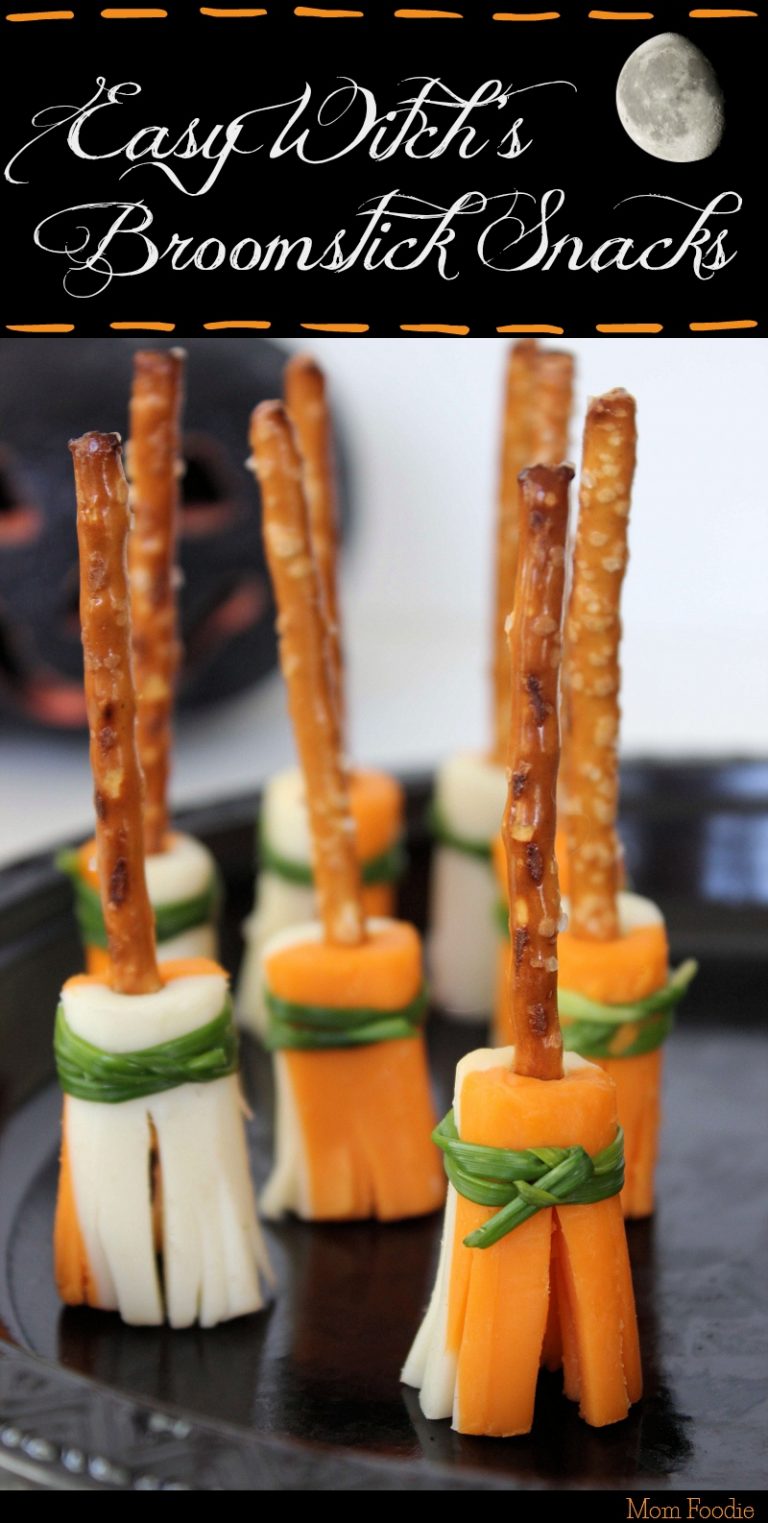 Witch s Broomstick Snacks Easy Halloween Party Snacks