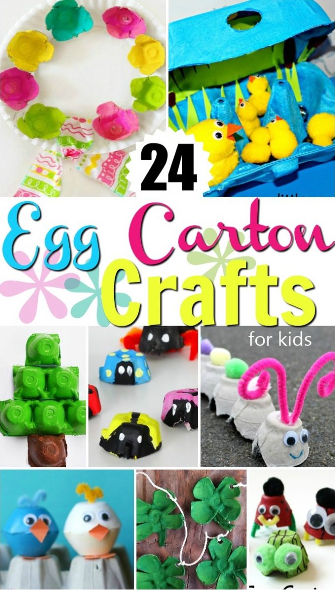 24 Egg Carton Crafts for Kids Crafty Recycling Fun! Mom Foodie
