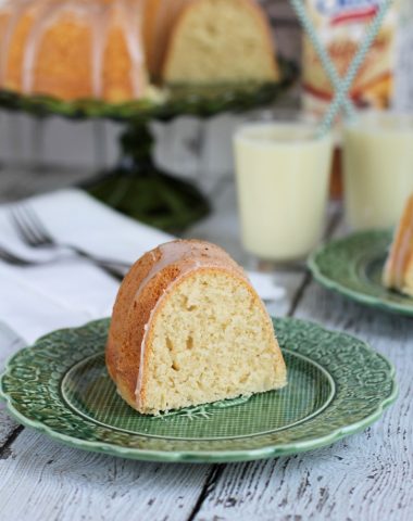 Eggnog Bundt Cake Recipe - dairy free