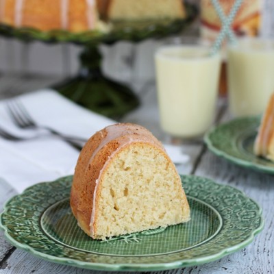 Eggnog Bundt Cake Recipe - dairy free