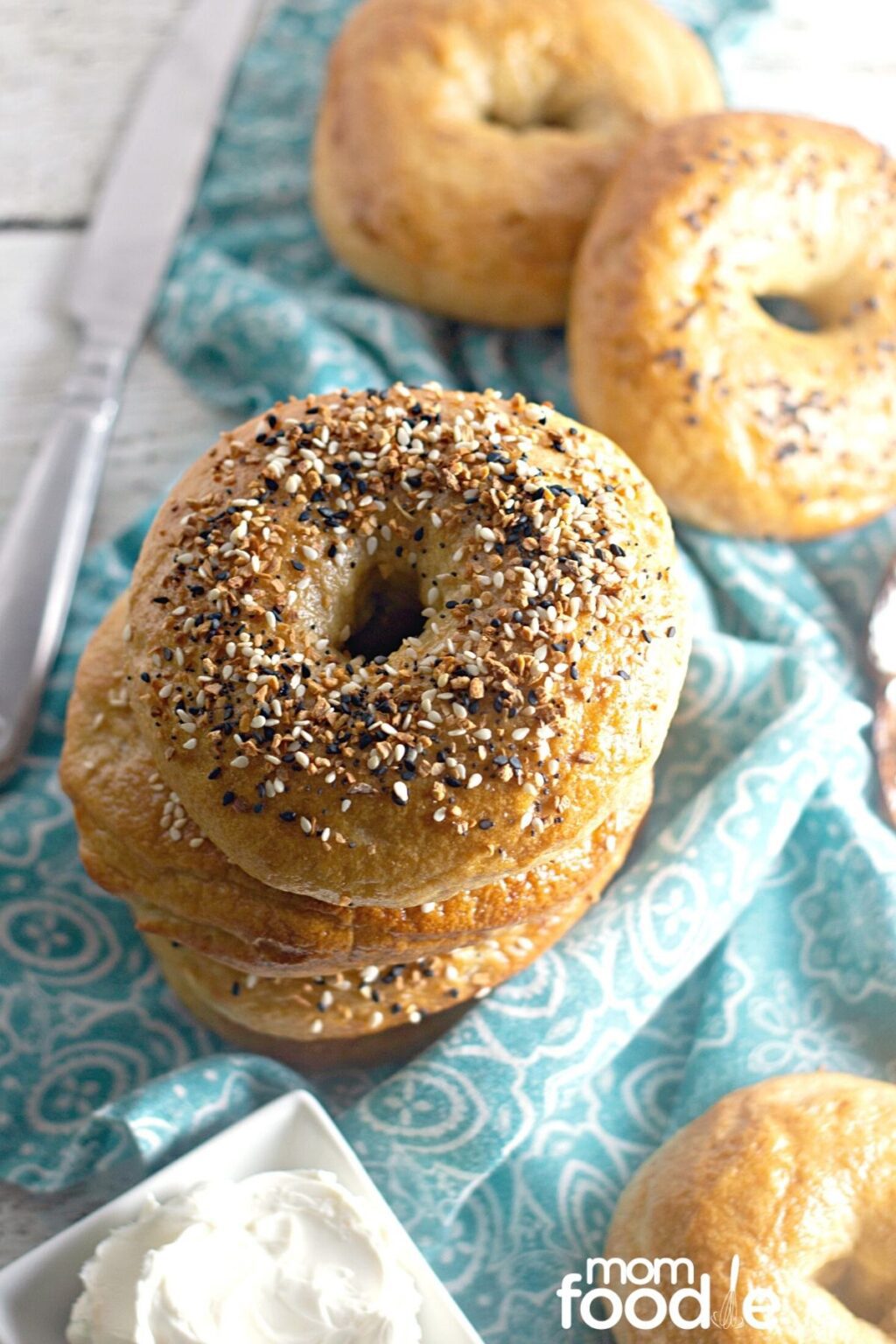 Everything Bagel Recipe Mom Foodie