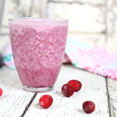 Fresh Cranberry Smoothie - Low Carb Keto Smoothie Recipe