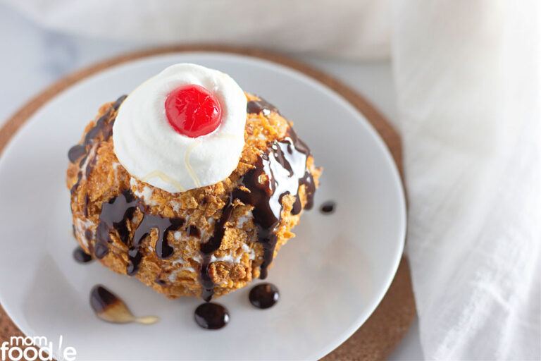 Mexican Fried Ice Cream Recipe Mom Foodie
