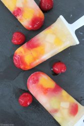 Fruit Cocktail Freezer Pops