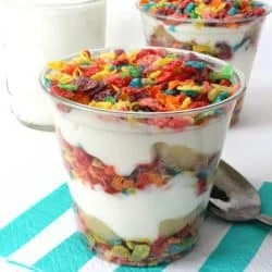 Fruity Pebbles Parfait