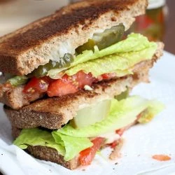 Garden Salad Grilled Cheese