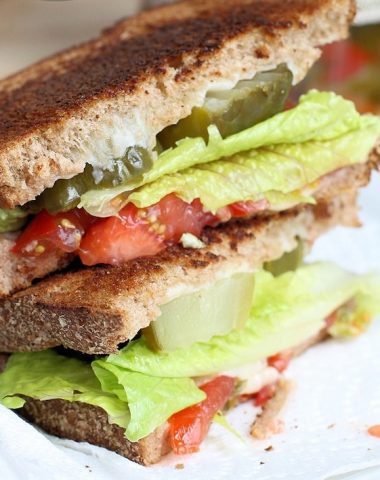 Garden Salad Grilled Cheese