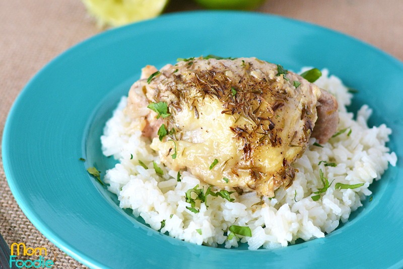 Garlic Lime Chicken - Crock Pot Chicken Thighs Recipe