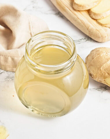 Ginger syrup recipe