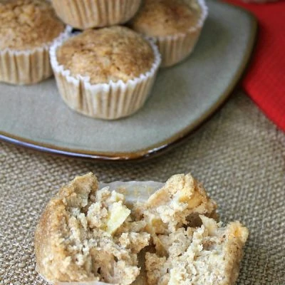 Gluten Free Apple Oatmeal Muffins