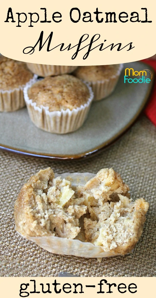 Gluten Free Apple Oatmeal Muffins Pinterest