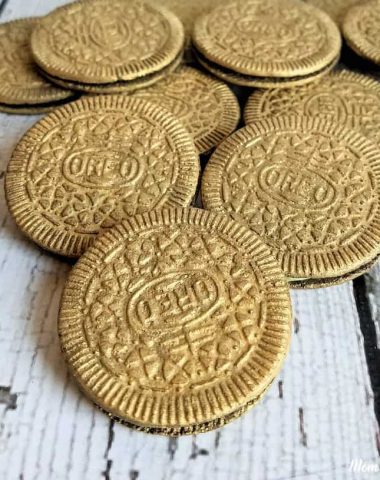 Gold Oreos for St. Patrick's Day
