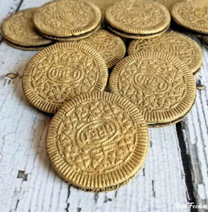 Gold Oreos for St. Patrick's Day