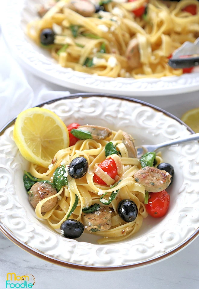 Greek Pasta with Sausage