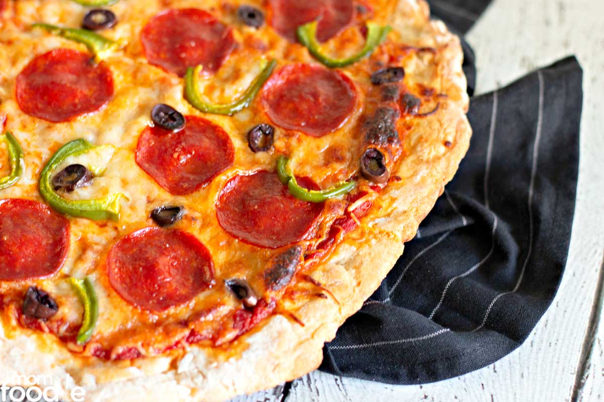 Greek Yogurt Pizza Dough, 2Ingredient Pizza Crust!