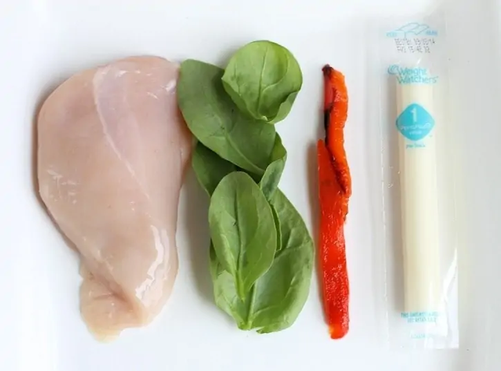 Grilled Stuffed Chicken Italiano - ingredients