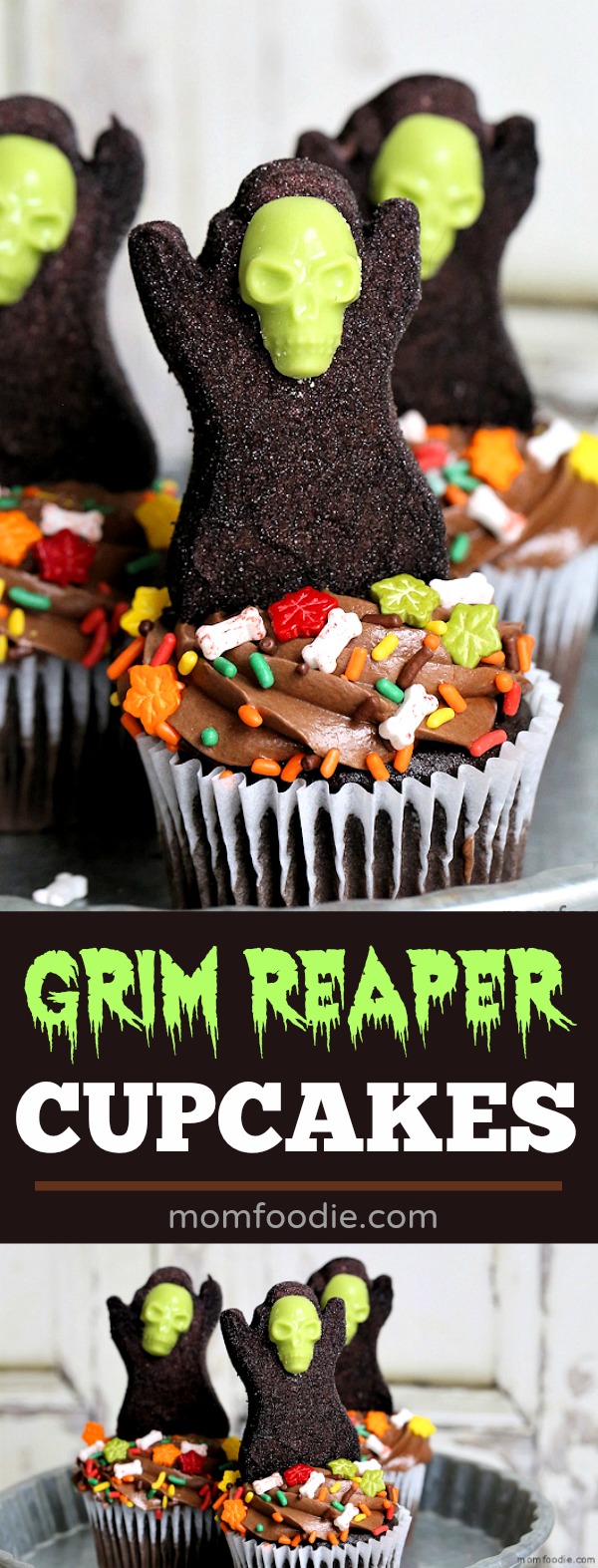 Grim Reaper Cupcakes 
