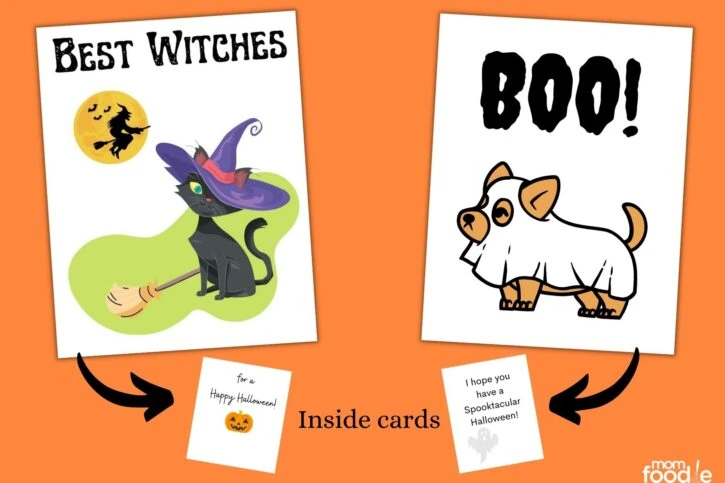 Halloween Cards printable