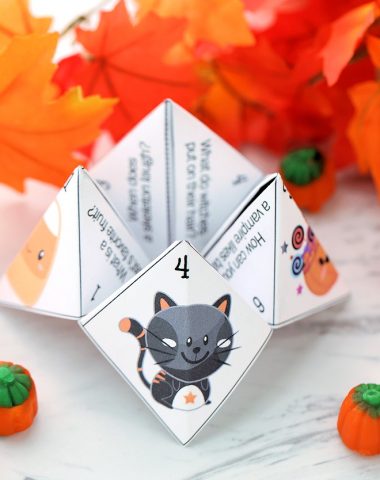 Halloween Cootie Catcher