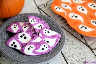Halloween Ghost Candy Bark
