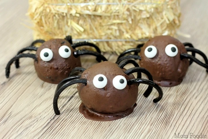 Halloween Spider Cake Balls