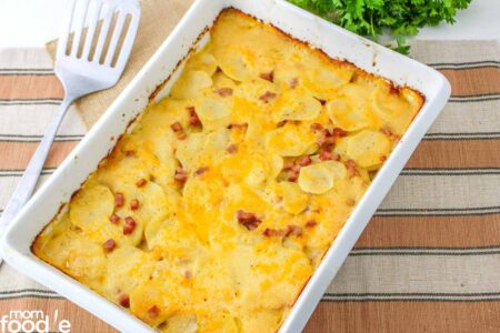 Ham Potato Au Gratin Recipe - Mom Foodie