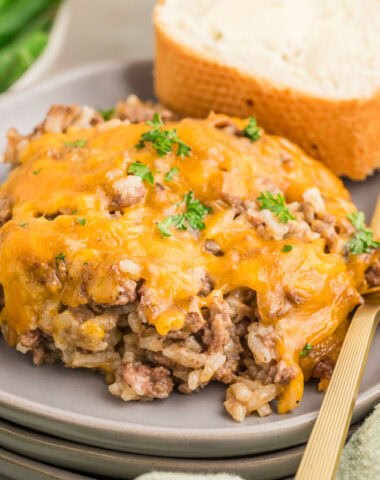 hamburger rice casserole recipe