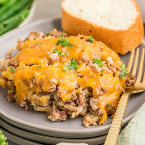 hamburger rice casserole recipe