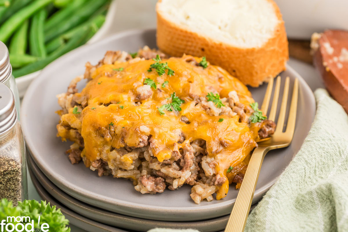 hamburger rice casserole