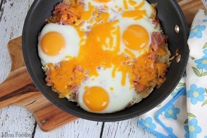 Skillet Hash Browns Breakfast casserole