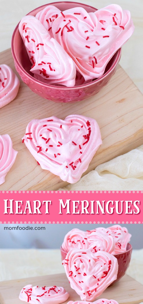 Heart Meringues 