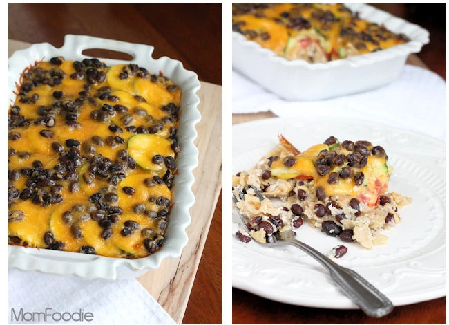 Hidden Valley Ranch Black Bean & Veggie Tortilla Casserole Recipe