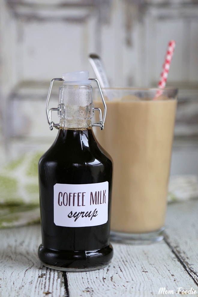 Homemade Coffee Milk Syrup